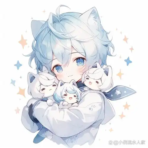 头像|q版可爱猫耳男孩