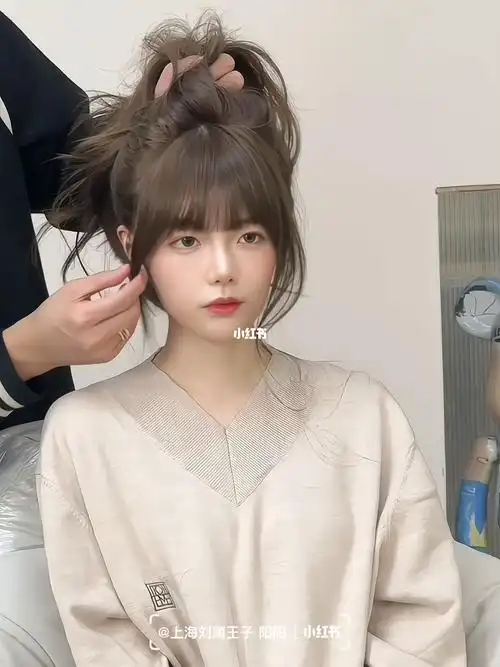 推荐一款超好看的韩系修颜刘海儿超显脸小