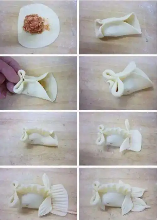 图解10种饺子包法, 包饺子换着花样来