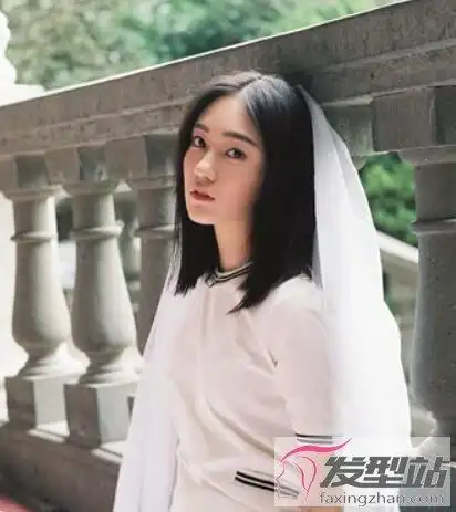 好看的齐肩直发发型温柔迷人淑女必选款