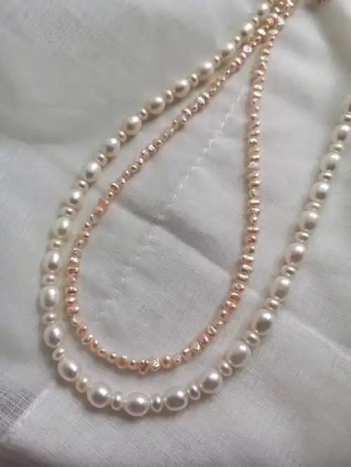 夏日的珍珠项链