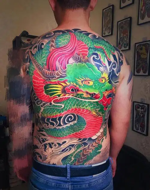 河北省沧州市纹身店-海洋刺青的纹身作品集