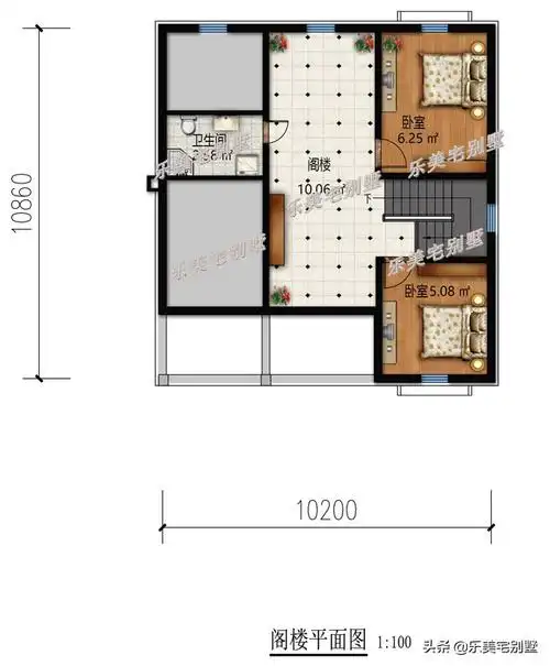 10款一层平房自建别墅设计图小房子也可以有大排面