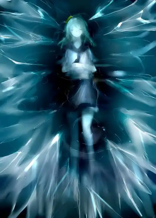 凹凸世界##安莉洁#"沉睡在冰冷的水里,这或许就是我的宿命吧……"