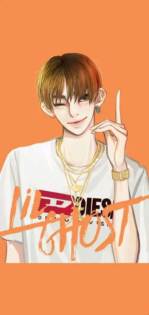 小鬼王琳凯 自制的壁纸 原图来自微博@光速感染快乐病毒