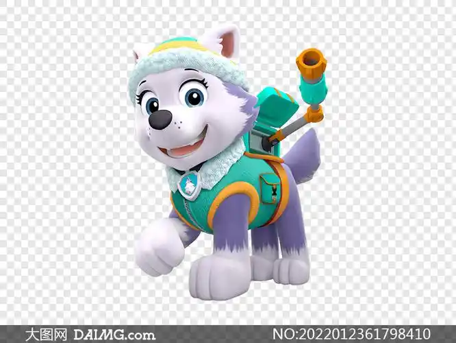 汪汪队立大功角色珠珠免抠图片素材