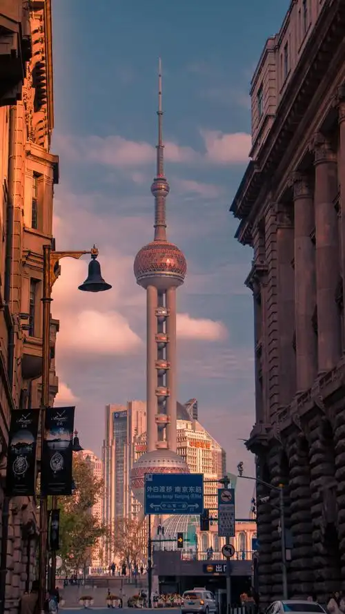 在上海拍的照片