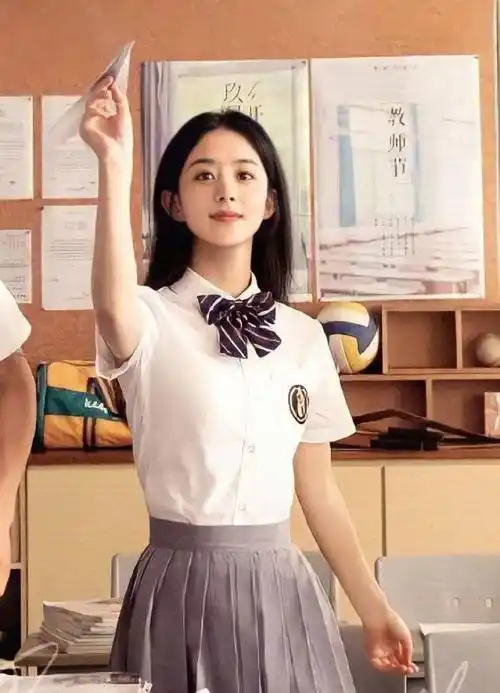 原创明星谁穿上校服最漂亮沈月清纯赵丽颖甜美刘亦菲仙气十足