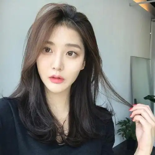 深棕色头发图片效果图! - 自然深棕色 - 实验室设备网