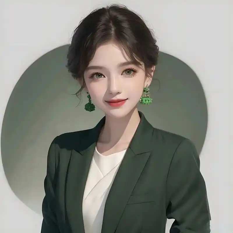 金秋图文动态创作节# #动漫头像和壁纸# 优雅气质短发女生专属头像