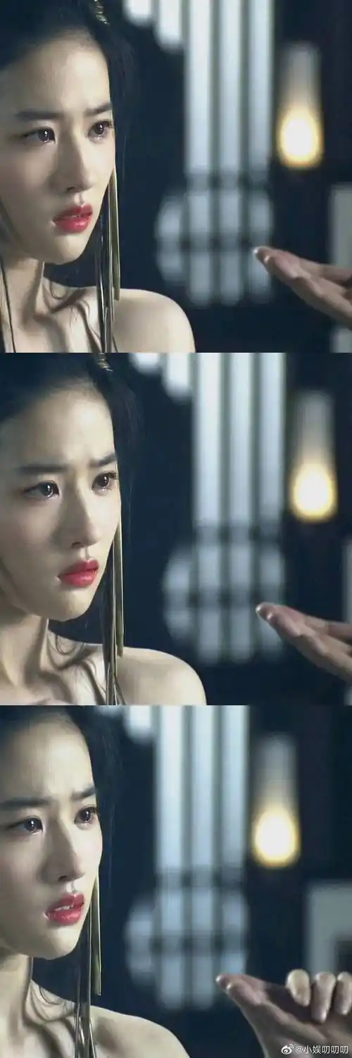 刘亦菲在鸿门宴传奇中饰演的虞姬一颦一笑都好美