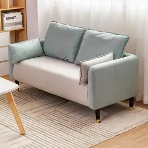 小型布艺沙发出租房专用小户型单身公寓简易二人卧室便宜经济家用