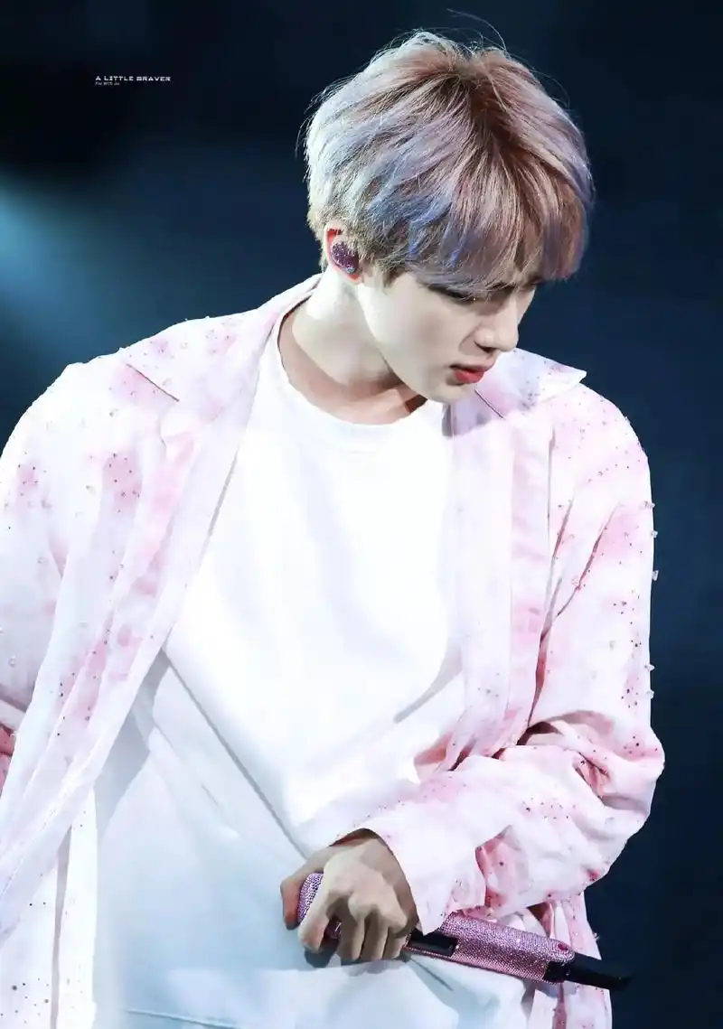 紫发真的绝#神仙颜值 #金硕珍#防弹少年团  - 抖音