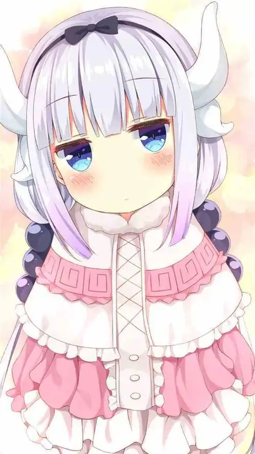 动漫里的银发美少女白毛才是真爱