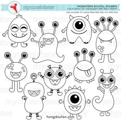 外星人要如何画外星人简笔画大全