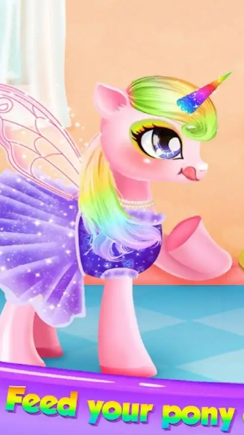 公主化妆独角兽沙龙游戏