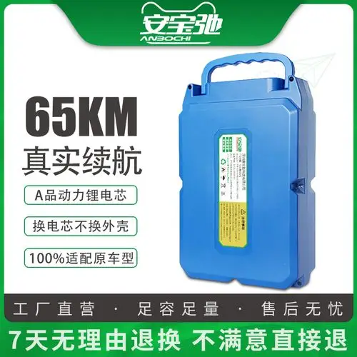 新品台铃电动车锂电池60v深远新日松吉松捷可拆卸电瓶车通用大容量