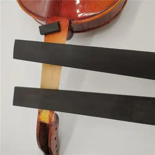 大中小提琴印尼乌木指板 小提琴制作材料配件 弦枕 4/4大提琴棱形指板