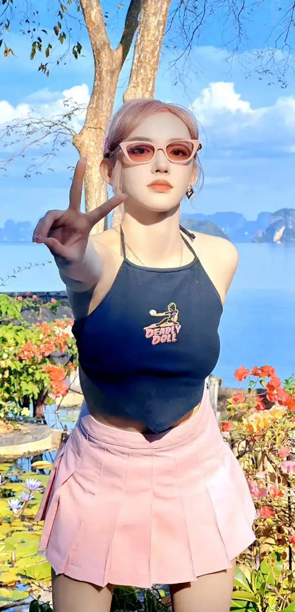 程潇身材好好,穿搭好辣