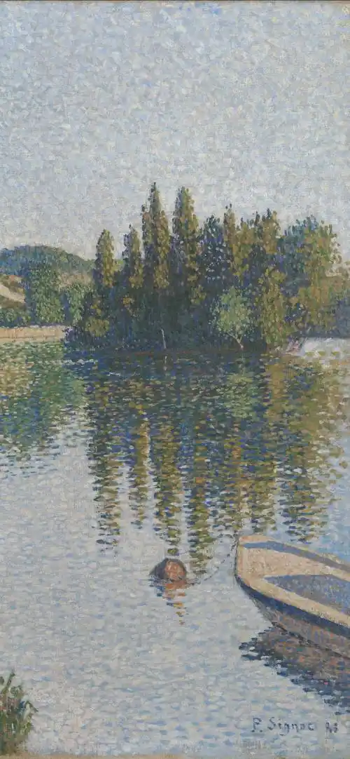 大师作品分享法国新印象派点彩派画家保罗西涅克与他的风景画