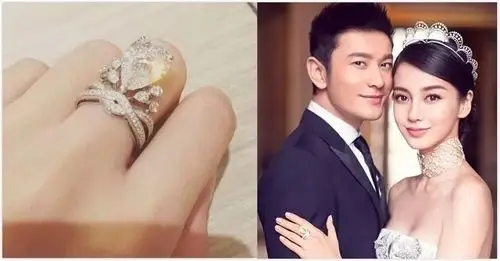 anglebaby的结婚戒指是由奢侈品牌chaumet josephine 加冕·爱系列