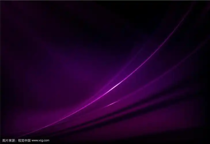 深紫色的背景,柔和的线条