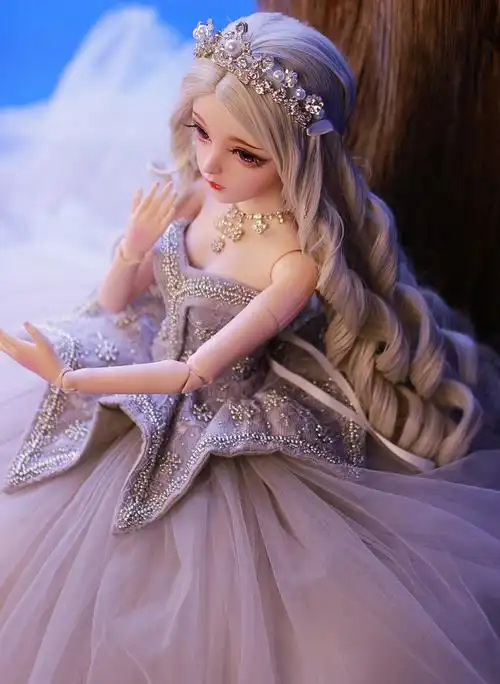 凯蒂多丽丝bjd手工娃娃凯蒂多丽丝女孩儿童仿真婚纱公主玩具sd洋娃娃