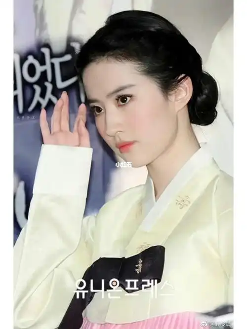 朝鲜服刘亦菲倩女幽魂韩国首映礼201154