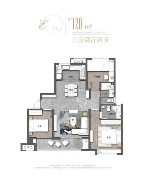 荣盛花语江南户型图如下:荣盛花语江南项目由千亿房企荣盛地产倾力