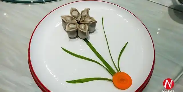 到甘肃金昌吃七彩饺子宴,不仅有口福,还是视觉盛宴,300元一桌|甘肃