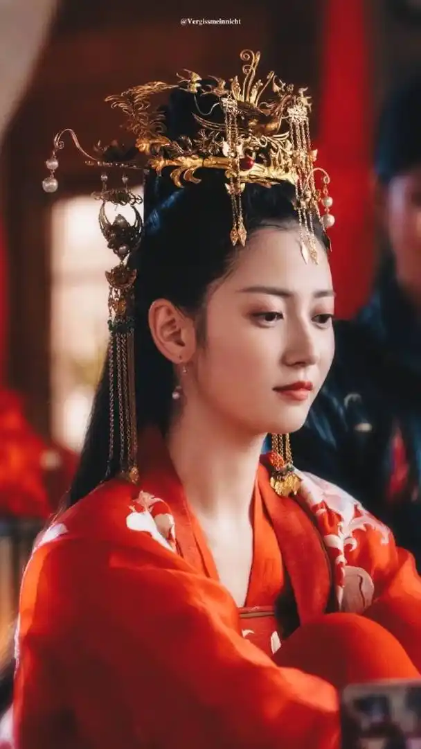 高清图片新款古装学生汉服女写真套装荷花魏晋风齐腰襦汉服古装唯美