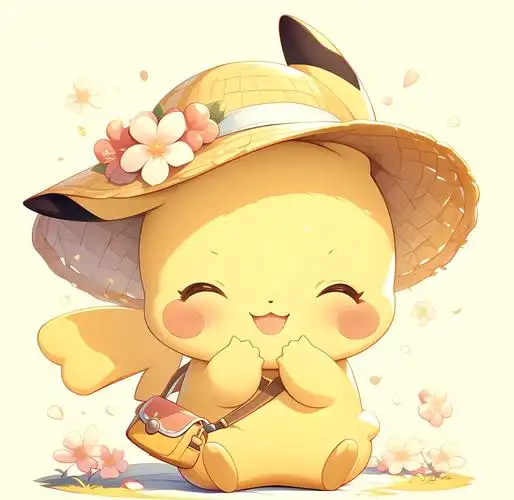 🌸春日踏青皮卡丘头像🌼