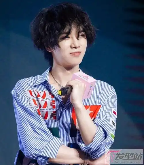 男烫头小羊毛卷 从小鲜肉到"老腊肉"_发型站_最新