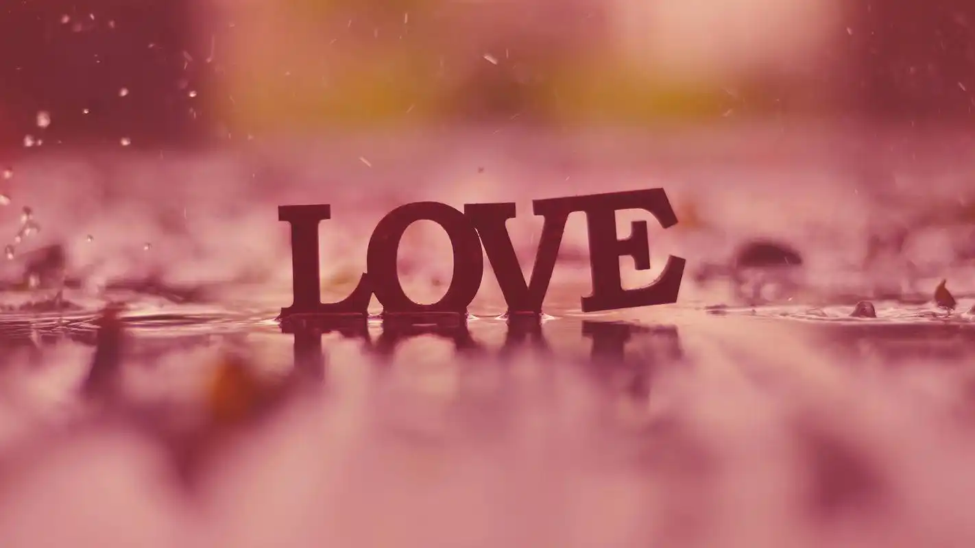 文艺小清新爱情主题摄影图片高清宽屏壁纸