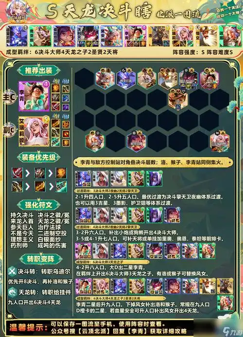 推荐:云顶之弈s11阵容推荐阵容搭配:9人口成型搭配:德莱厄斯,琪亚娜