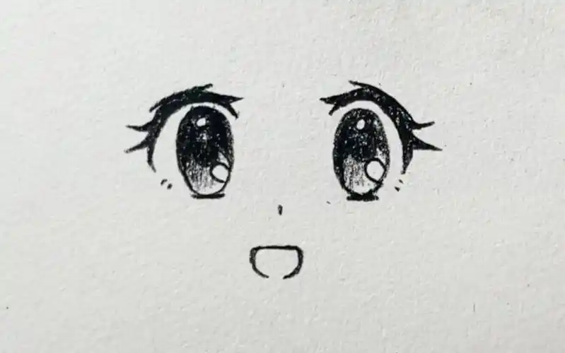 动漫眼的绘画过程,不信你学不会!