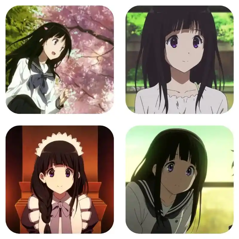 你珍惜我 我的身边自然是你#冰菓#千反田爱瑠 #优质头像 # - 抖音