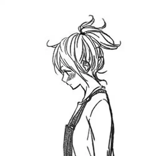 陆八荒情侣头像【低头】