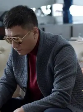 2017新款春秋好先生陆远孙红雷同款青年薄和厚款休闲短夹克潮男装