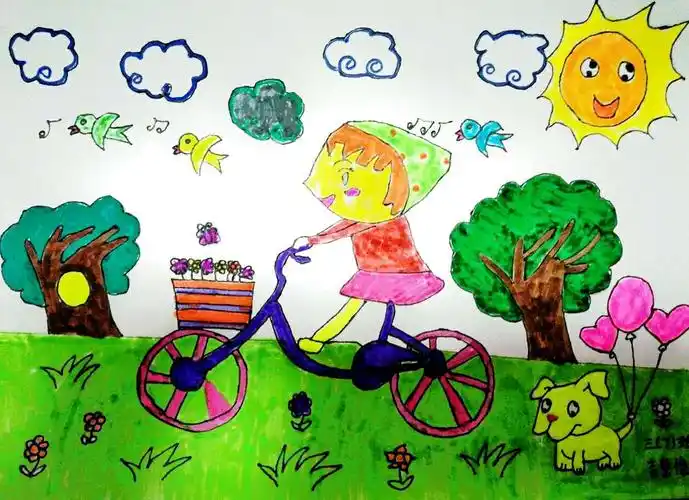 【临钢小学教育集团】三年级美术《一路轻骑》学习成果