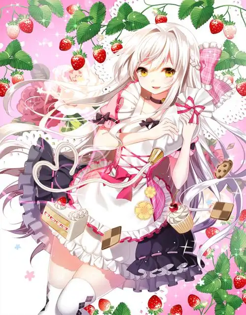 「动漫图片精选」二次元少女,超现实的唯美