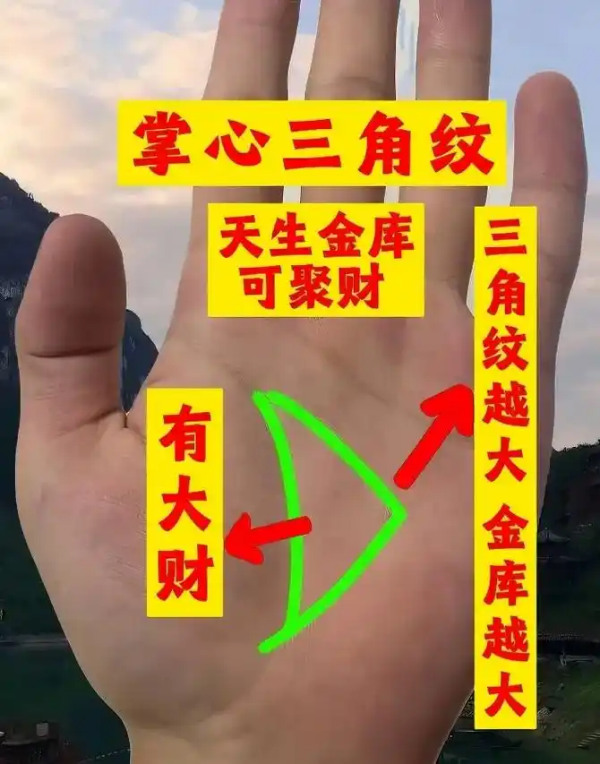 快看看自己手上有没有.#掌纹的秘密 #你是哪种手型 #财运  - 抖音