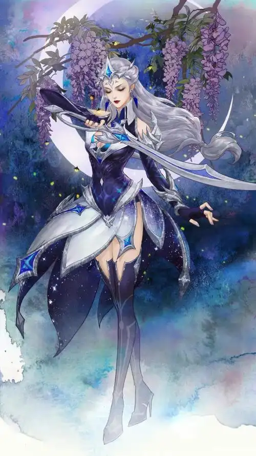 王者荣耀女英雄手绘古风美图