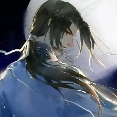 唯美古风淡雅男子头像图片