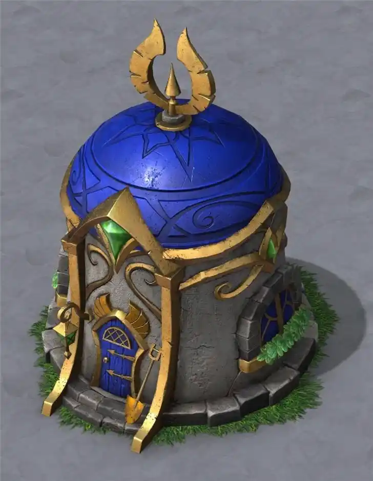 《魔兽争霸3:重制版》建筑模型曝光:另增《暗黑破坏神》元素