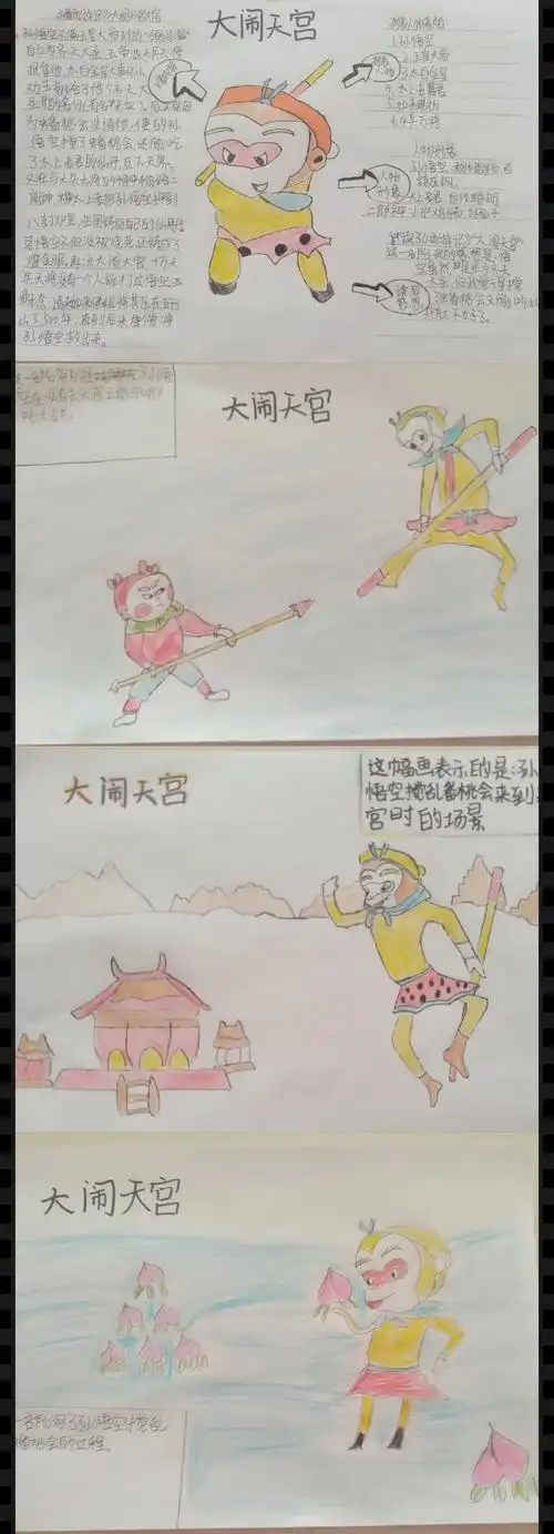 连环画之"大闹天宫"