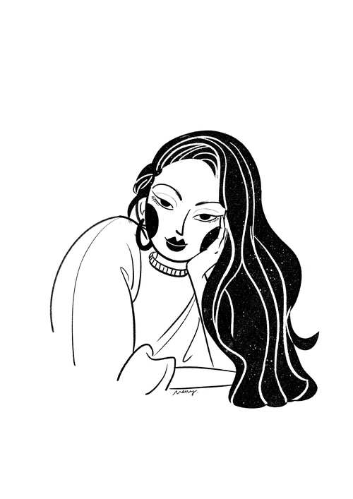 线条练习-人物篇|插画|创作习作|七宝_st - 原创作品 - 站酷 (zcool)