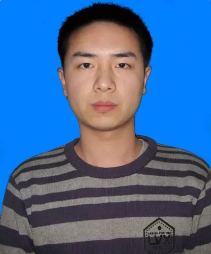 求ps一个照片蓝色底板 高分