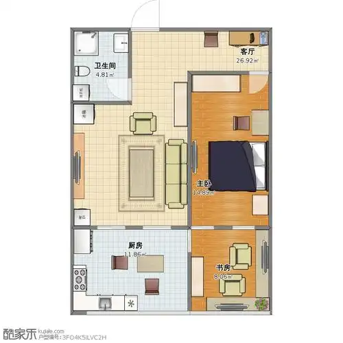 复制的方案_50平米小户型