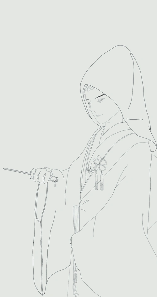 【藤宁】宁宁的白无垢 线稿 发出我好变态哦的声音.jpg